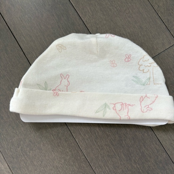 NWT Carter's Convertible Bunny Nightgown and Bonnet, 6M - Picture 9 of 11